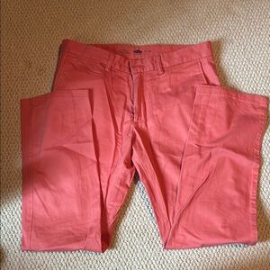 Old navy Coral/ salmon colored Chino Pants 32x30